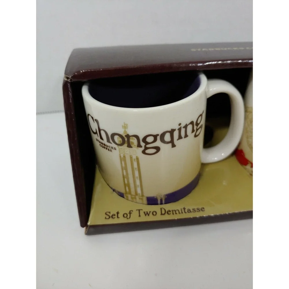 Starbucks Coffee Demitasse 3oz Espresso Cups China Chongqing Global mini mugs‎